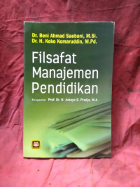 Image of Filsafat manajemen pendidikan