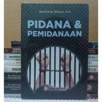 Image of Pidana dan pemidananaan
